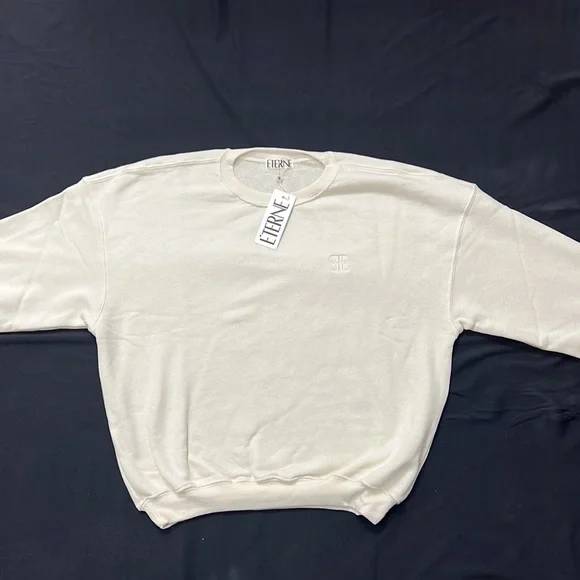 Eterne Oversized Crewneck. Creamy white color. Size M, perfect conditions - Picture 4 of 7